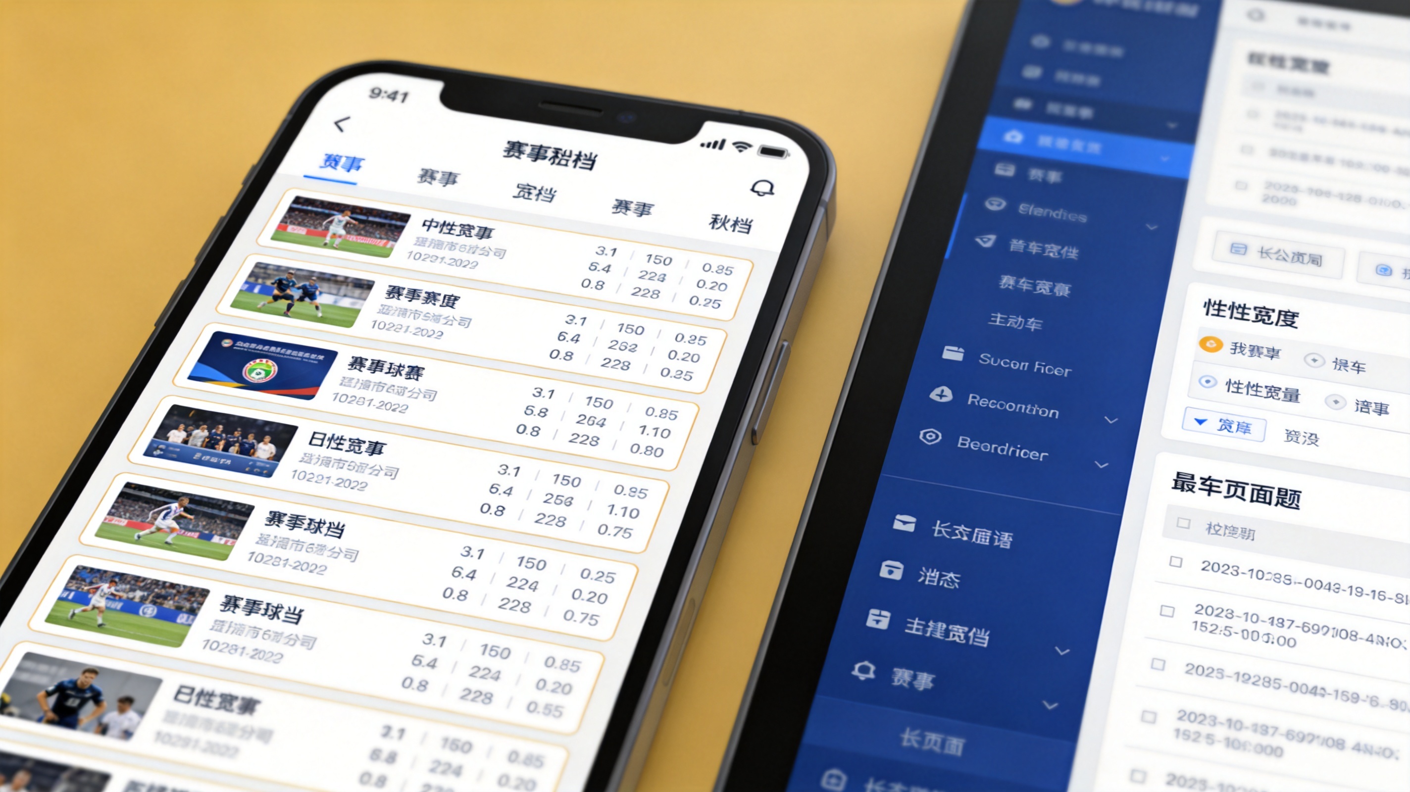 浏览体验模块配图，展示同一页面在手机与桌面端的阅读效果